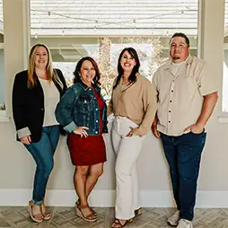 The Funding Lab core team members Samantha, Tawni, Tasha, and Josh.