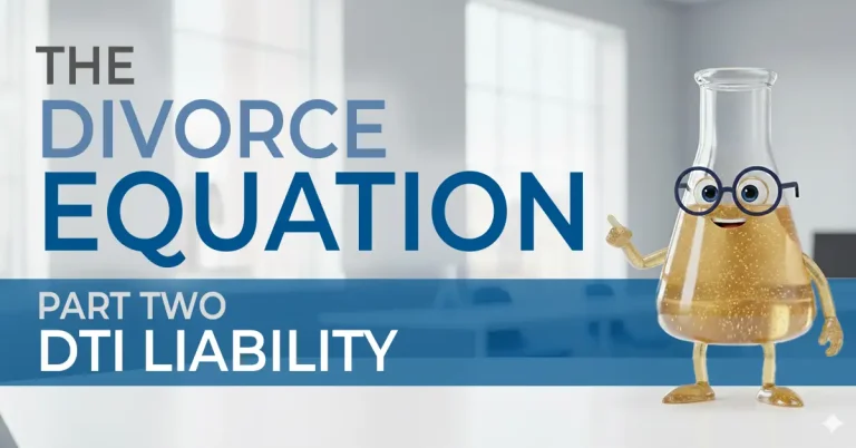 The Divorce Equation series - Part Two - Support as a Debt